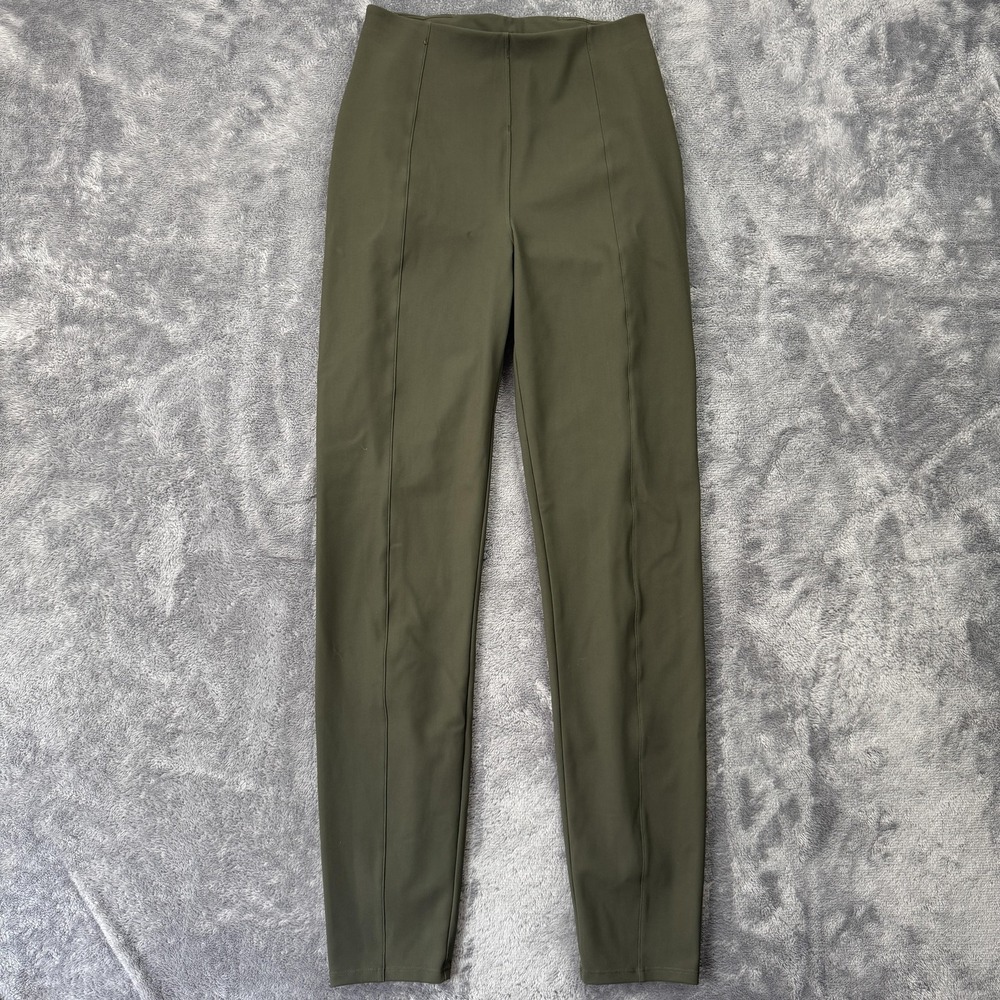 Lululemon Here to There High Rise Womens 4 Green Office Pant Travel Stretch Yoga